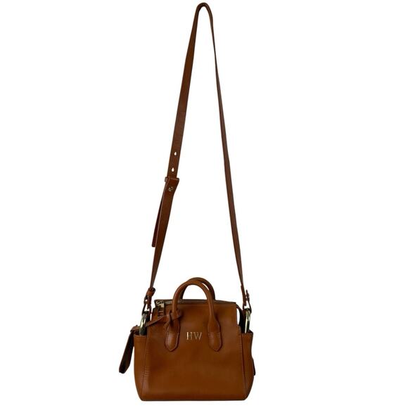 J.Crew Handbags - J.Crew Harper Women's Brown Leather Crossbody Purse Mini Stachel Handbag OS